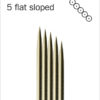 number-5-flat-sloped-needles-twenty-pieces