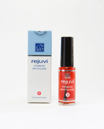Rejuvi eyebrow revitalizer in 0.33 fl oz. bottle.